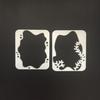 2st DIY Cutting Dies Vatten Gräs Ram Konst Fotoalbum DIY Embossing Stencil