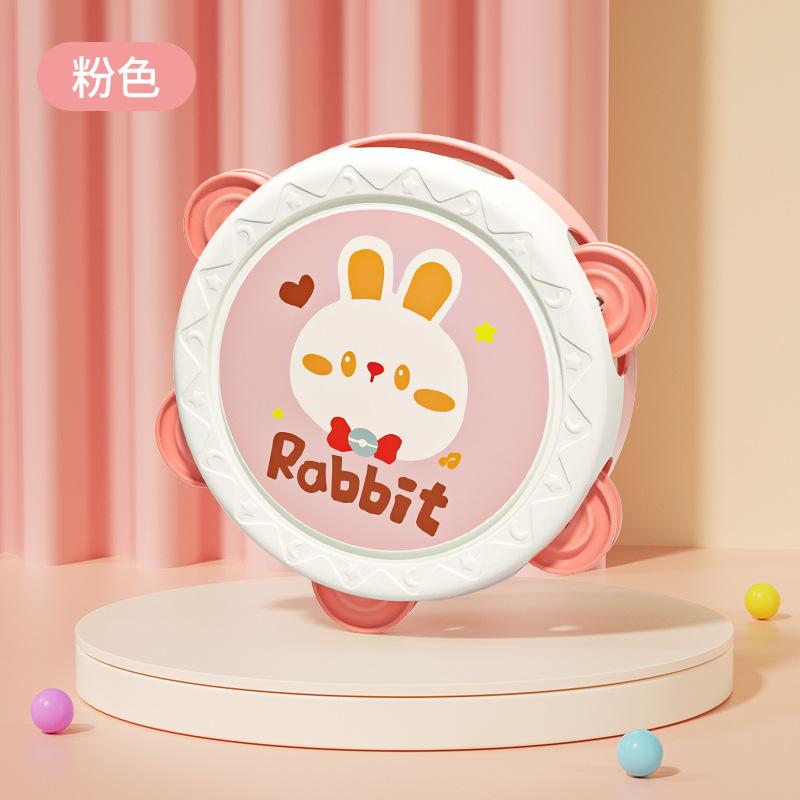 Children'S Toys Hand Pat Tempeh Percussion Instrument Baby Bell Tempeh Puzzle Early Education Enlightenment Orff Rattle