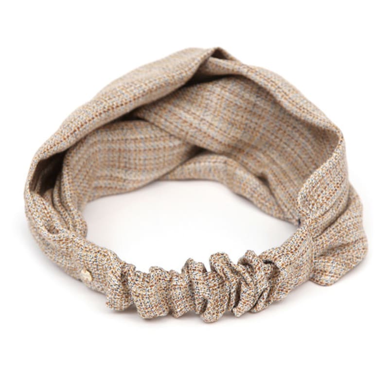 UNDERCONTROL STUDIO CROSS HAIR BAND / OVER WIDE / EC / br