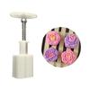 Rose Lotus Moon Cake Mold Household Mung Bean Cake Model Printed with Embossed Ice-skin Pastry Baking Grinding Tool