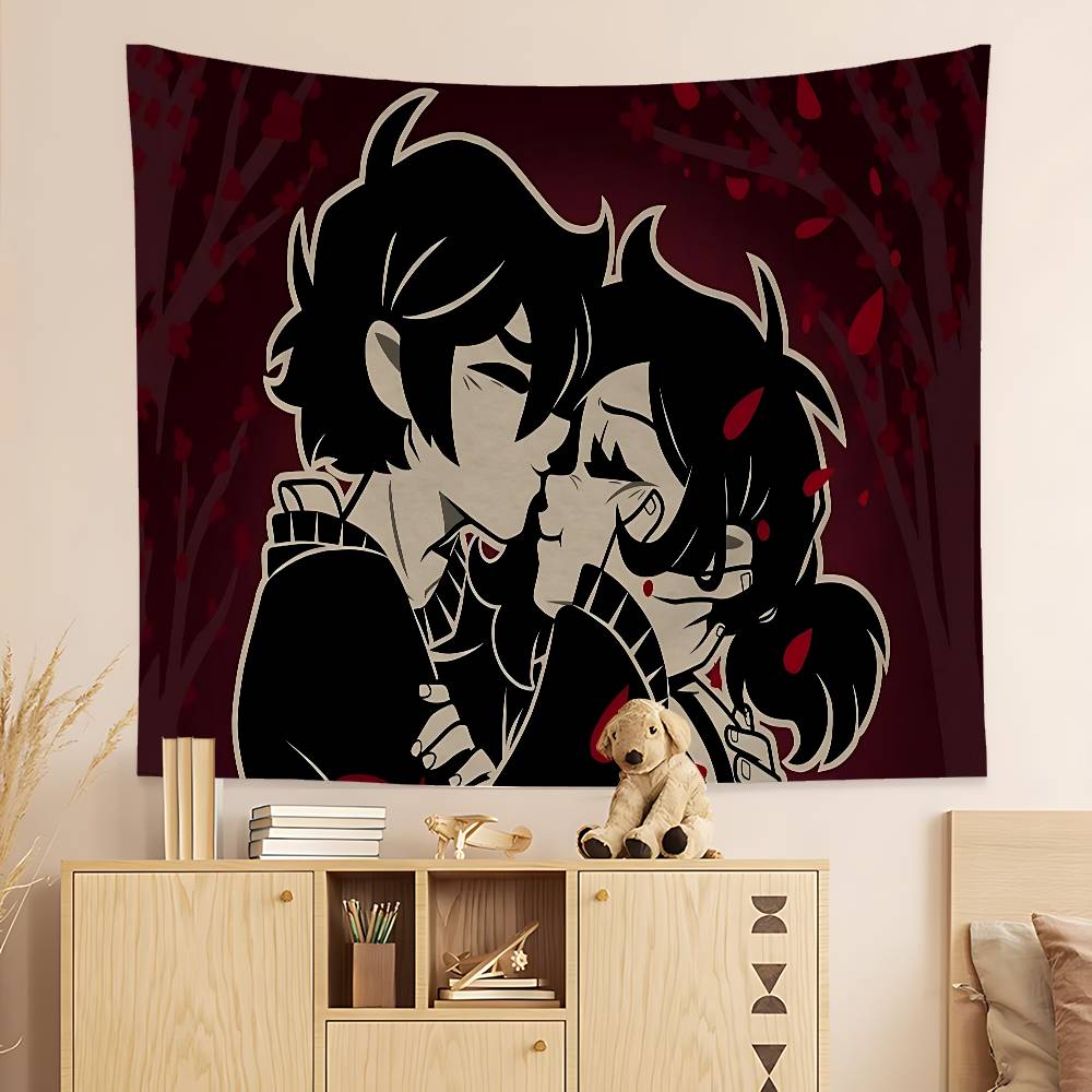 The Coffin Of Andy And Leyley Game Printed Large Wall Tapestry Wall Hanging Decoration Household Decor Blanket