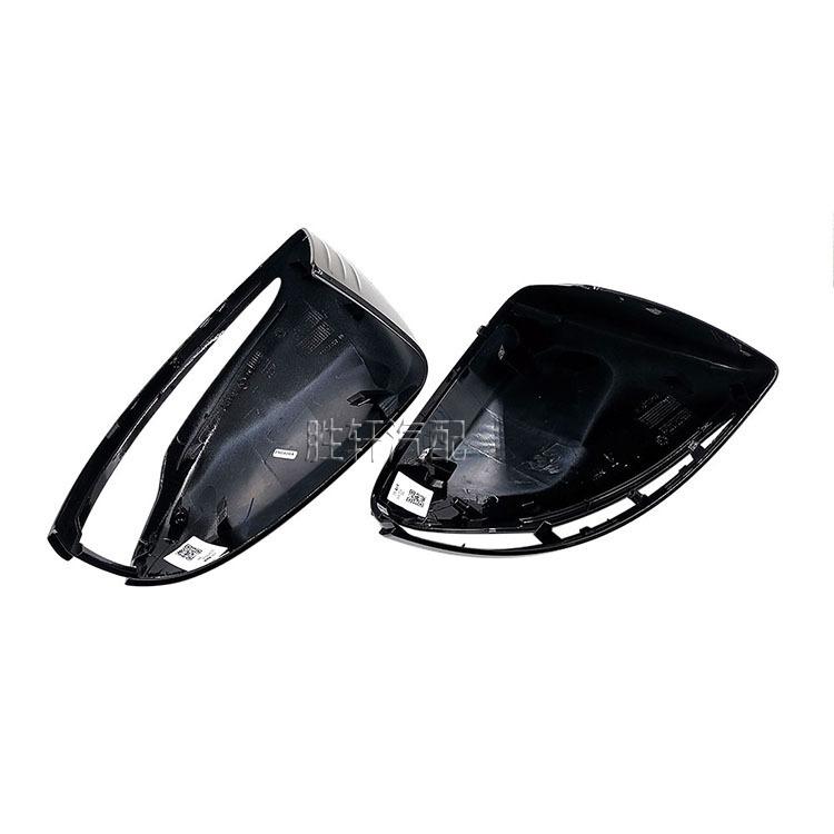 Black/white Side Mirror Caps For Mercedes Benz W205 W222 W213 W238 X205 X253 C217 W463 C253 W253 Cover C S GLC E G Class replace