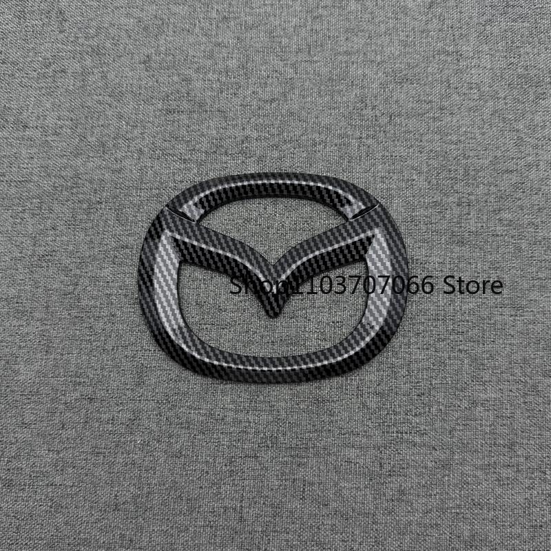 Für 2020 21 22 23 24 Jahr MAZDA3 AXELA Limousine und Hatchback Schwarzes Logo Emblem Auto Front Heck Kofferraum Abzeichen Aufkleber MAZDA3 Zubehör