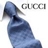 GG [Gucci] Tie, Navy, pattern, GUJ-827 [Used]
