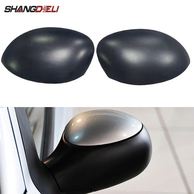 1 Pc Left/Right Mirror Cover Rearview Mirror Cover Side Mirror Shell Cap for Peugeot C2 207 206 Car Accessories