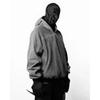 Klasická kukla s kapucí Pánská Praná šedá Ninja Pulovr Mikina Hip Hop Prošívání Y2k Vintage Zimní Streetwear Pár Topů