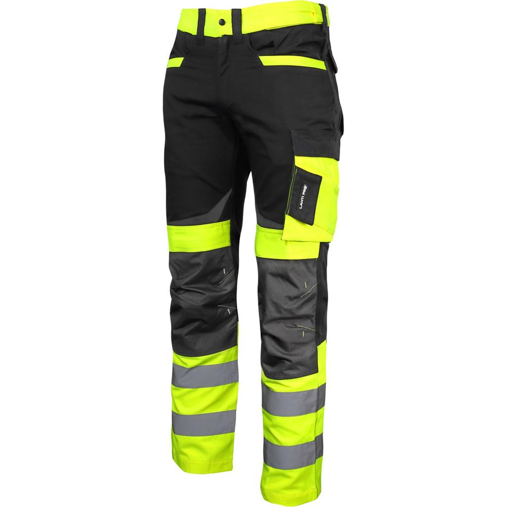 Black and Yellow High Visibility Trousers, "", Ce, Lahti