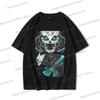 Camiseta Gráfica de Anime Japonés Kaiju No 8 Moda Casual Manga Corta Camiseta de Algodón Soshiro Hoshina Divertida para Hombres Mujeres Manga Manga
