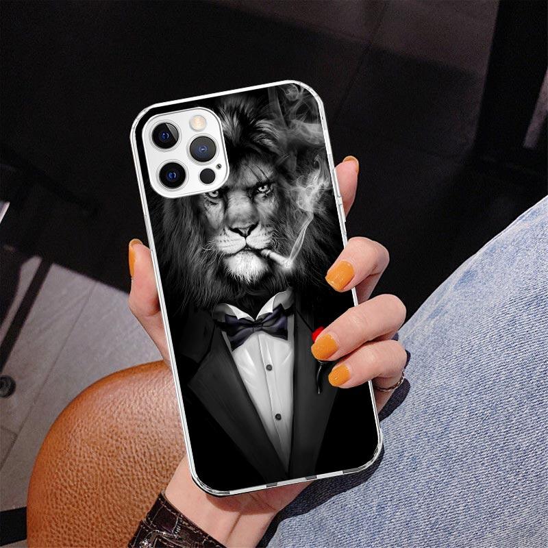 Man Suit Shirt Tie Phone Case For iPhone 17 Air 16 Pro Max 16E 15 + 14 Plus 11 12 13 Mini 7 8 SE Gift Print Cover Fundas 17 Air