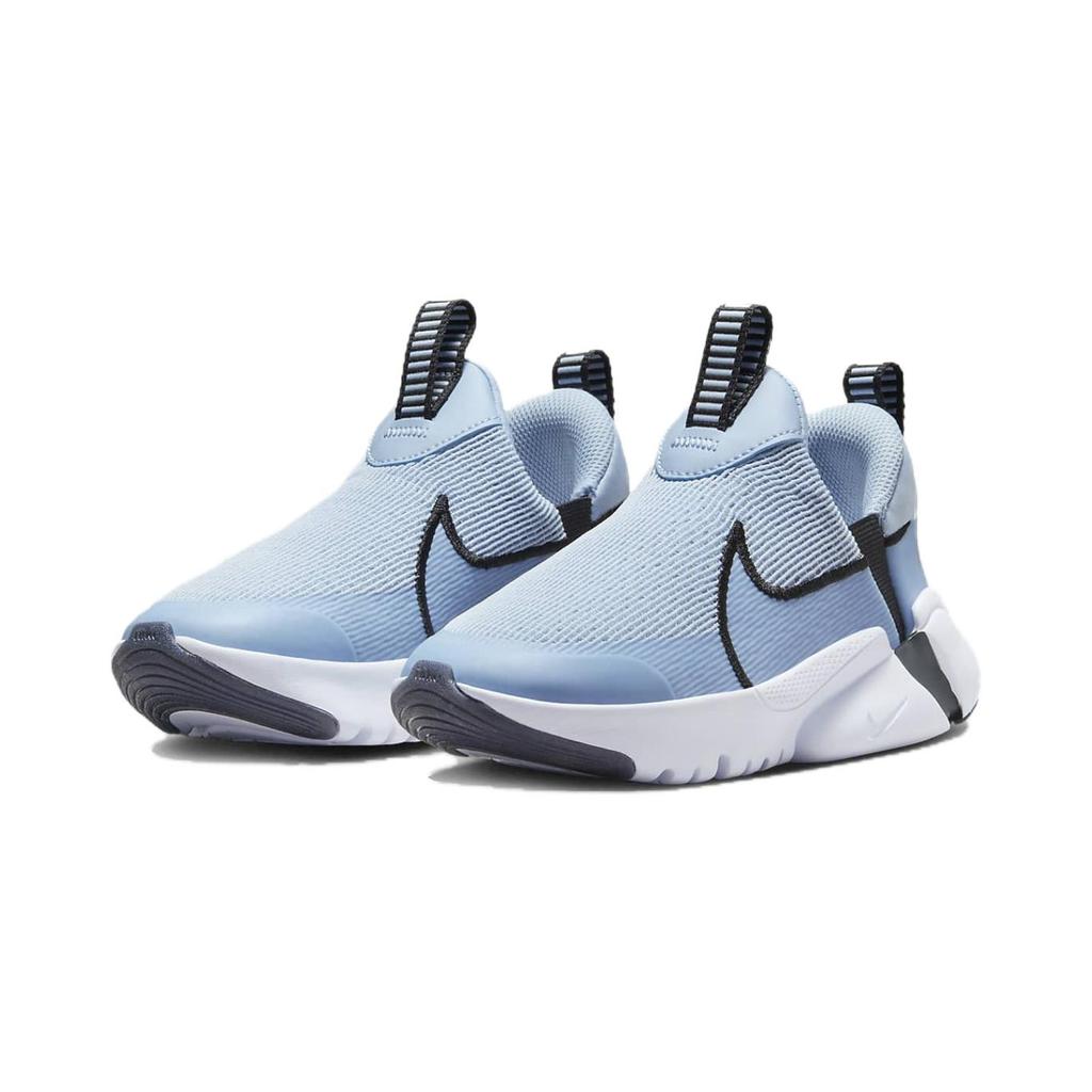 Nike Flex Plus 2 Light Armory Blue White Black (PS) Kids Sneakers DV9000-402