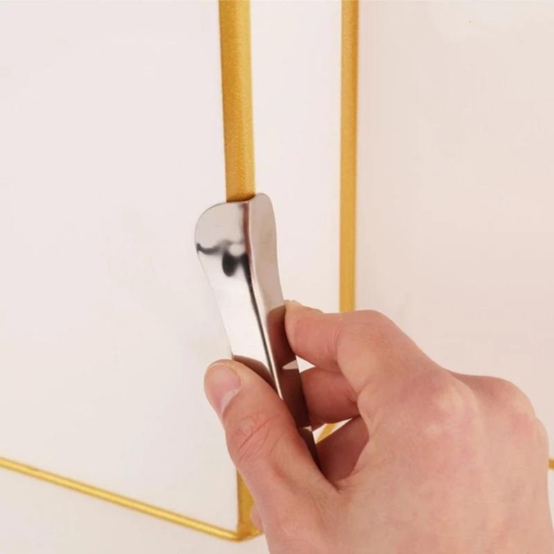 5Pcs Stainless Steel Tile Grout Cleaning 5 Piece Tool Set Rust Proof Easy Operation For Home Floor Tile Renovation Repair