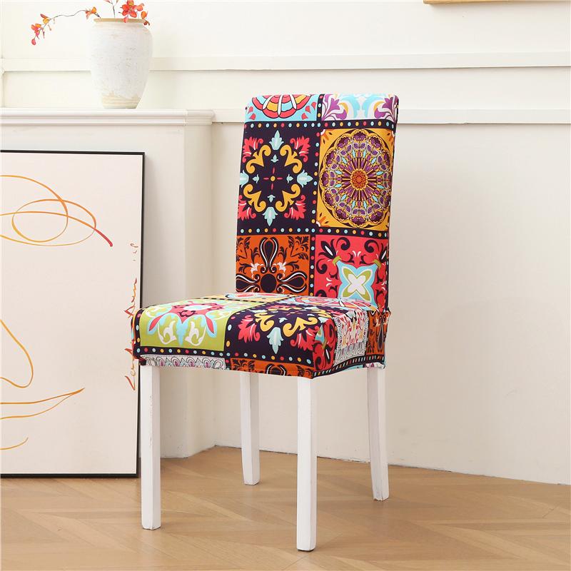 

new chair decoration stretch covers chair cover for dining room office banquet chair protector elastic material armchair cover 1 piece
