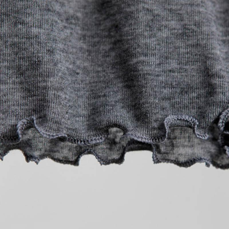 Plain T Shirt Women Elastic Basic T-shirts Female Casual Tops Long Sleeve Thin T-shirt See Through