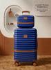 ABS+PC Expandable Trolley Case Set: Three-Piece Layered Storage Carry-on Suitcase for Travel.