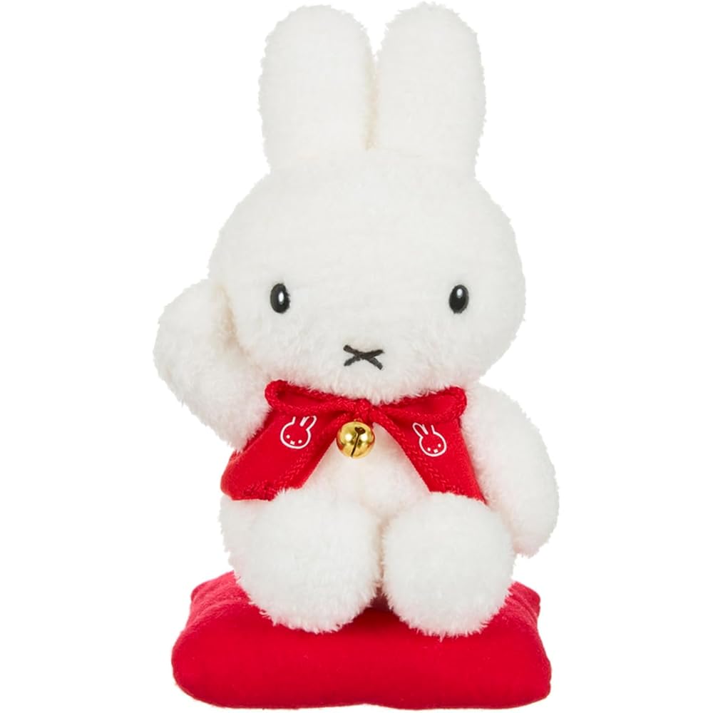 Sekiguchi Dick Bruna Miffy Plush Toy 21cm x 11.5cm x 10.5cm Soft Stuffed Animal