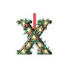 2D Christmas Decoration Pendant Christmas Tree Tag Theme Party Crafts Ornament