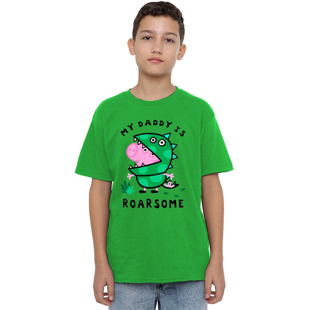Peppa Pig Childrens/Kids My Daddy Is Roarsome George Pig T-Shirt