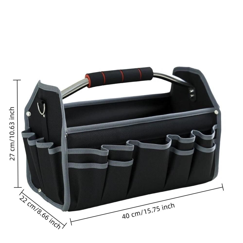 Large Capacity Large Storage Toolbag Waterproof Tool Kit Handbag Carpenter Work
