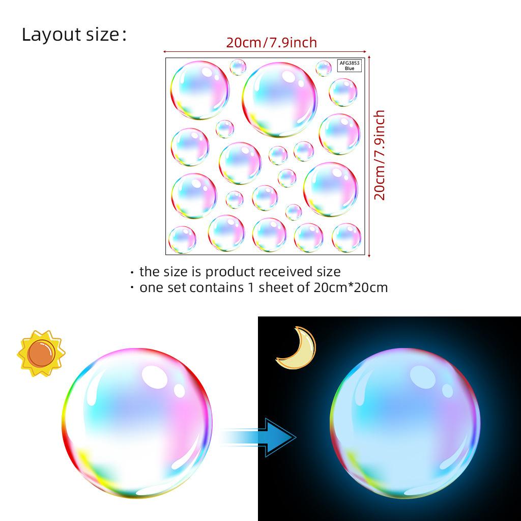 Luminous Fairy Mermaid Wall Stickers Kids Bedroom Home Decor Glow In The Dark Fairy Butterfly Decal Stickers Switch Wallpaper