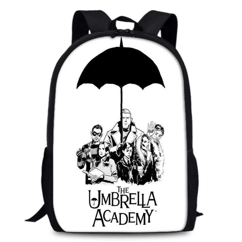 Umbrella Academy Backpack For Elementary School Stylish Durable And Breathable Oxford Cloth Design