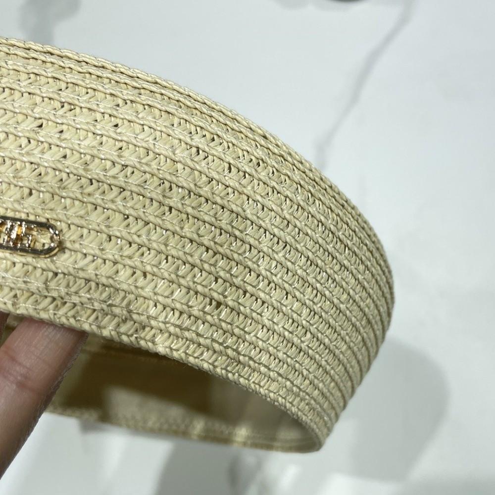 Structured Crown Women's Straw Pillbox Hat Round Shape Round Dress Hat Formal Occasions