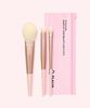 Rose Latte 3-Piece Brush Set