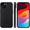 Roskilde Leather Case Compatible Magsafe for Iphone 15 Dbramante1928 Black
