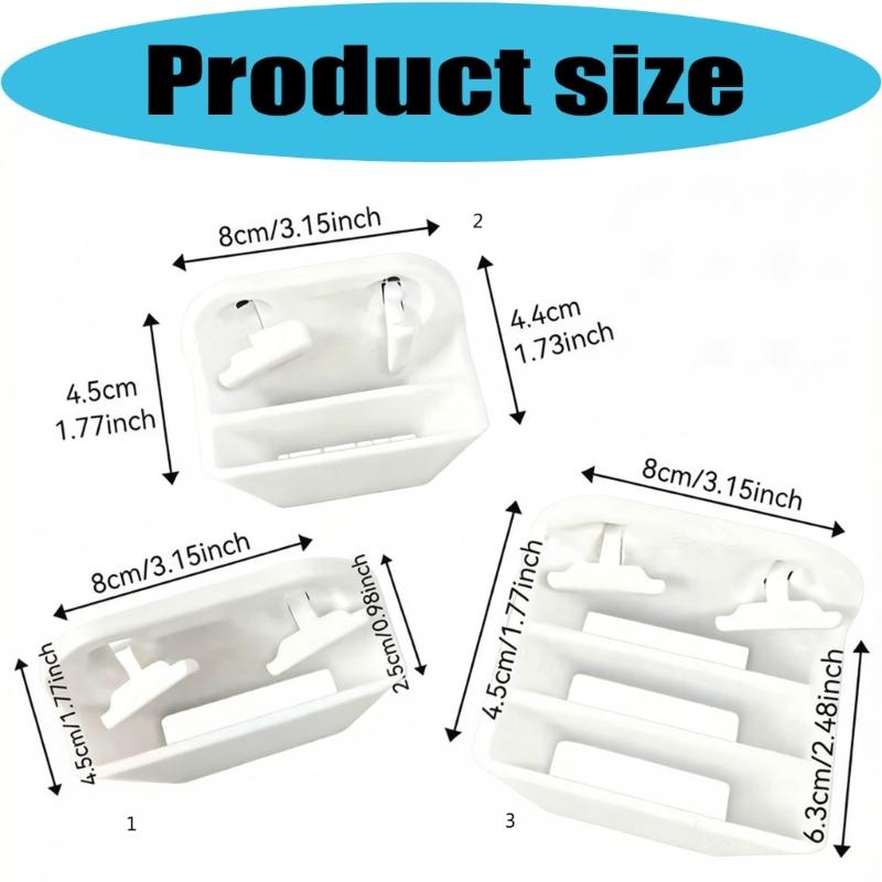 Sturdy Wall Mounted Tool Shelf For Hammers Screwdrivers Pliers Easy to Installation Storage Rack