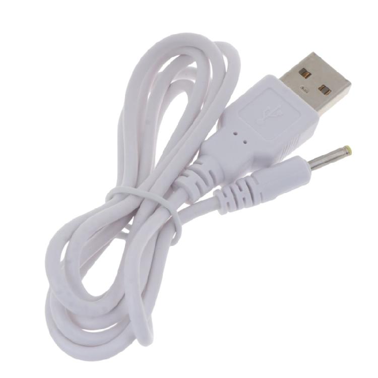 5V USB to DC 2.5mm x 0.7mm Jack Power Cable Durable Materials 1Meter/2Meter