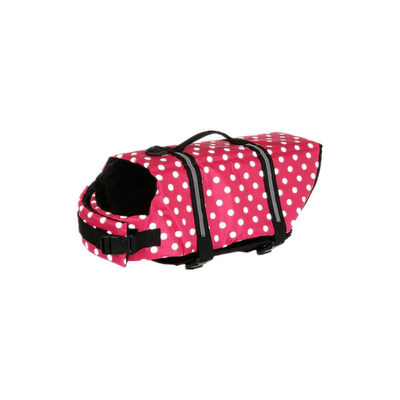 Reflective Dog Swimsuit Life Vest for All Sizes - Summer Outdoor Buoyancy Sportswear for Pet Water Play and Training