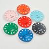 NH35 29mm No Logo Watch Dial Fit NH35A NH36 NH38 Movement Blue Green Luminous Rose Gold /Gold /Silver Nail Explorer Model Dial