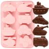 Transportation Theme Mousse Cake Mold Reusable Baking Mould New Chocolate Dessert Mold  DIY Baking