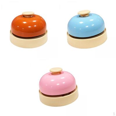 3x Montessori Toy Busy Board DIY Accessories Metal Bell,Toddlers Learning Cognitive Developmental