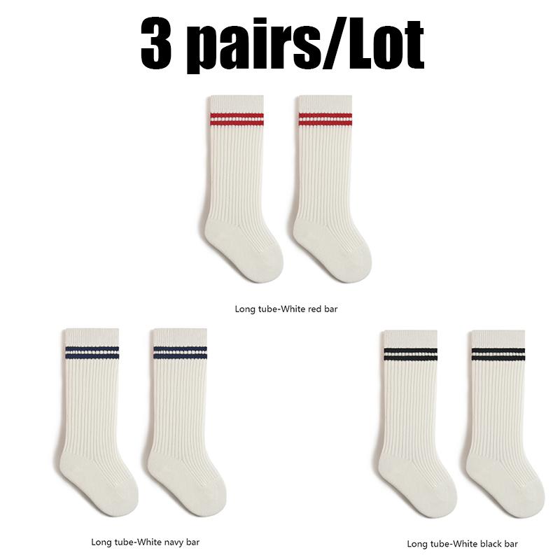 6/3 Pairs Children Socks School Socks With Stylish Designs Boy Socks Girl's Socks For Newborn Baby Accessories