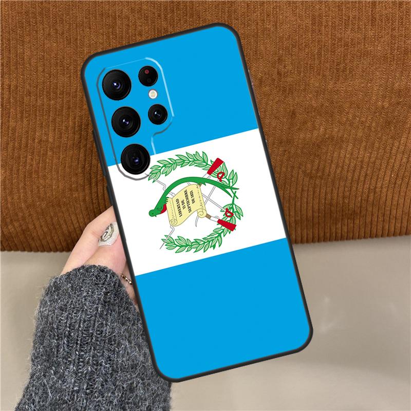 Guatemala Flag Phone Case For Samsung Galaxy S25 Ultra S9 S10 Plus S20 FE S21 S22 S23 S24 Ultra Back Cover