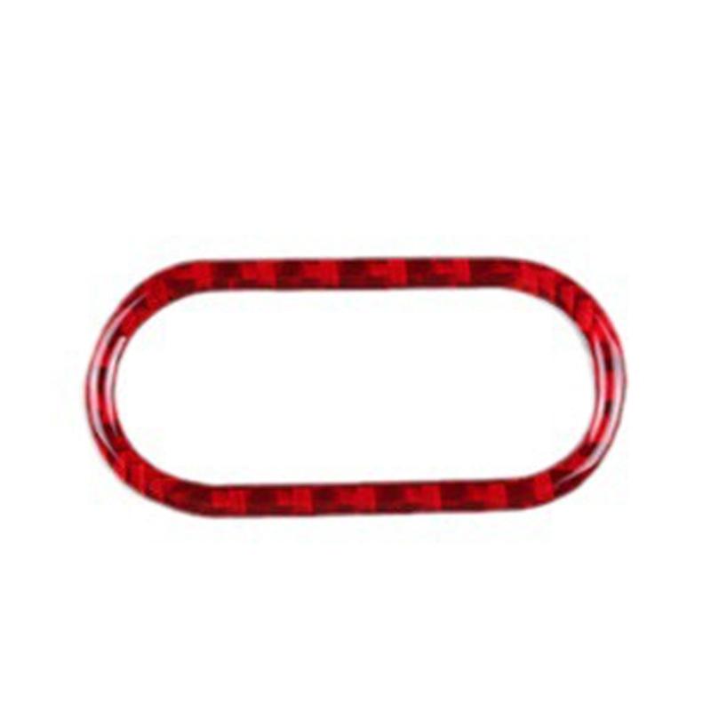 

Клейкая наклейка для декора салона автомобиля, стиль карбонового волокна, наклейка на приборную панель, подходит для F54 F55 F56 F57 F60