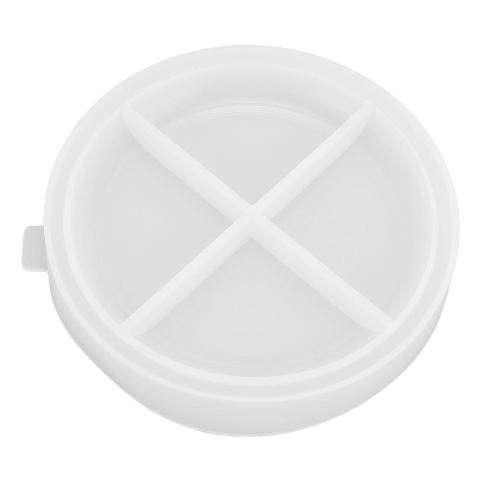 

Silicone Mold DIY Small Round Plate Dripping Mold Tray Round Storage Box Setting Table