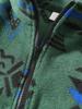 Men's Cross-Border Autumn/Winter Thick Stand Collar Half-Zip Hoodie