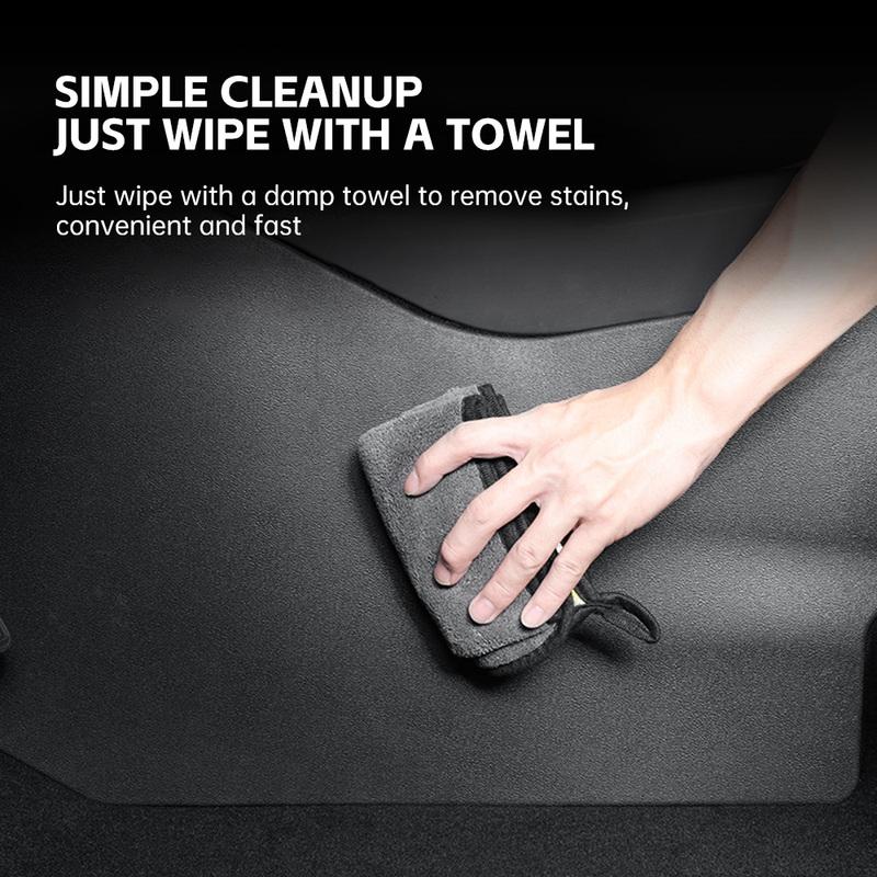 For Tesla Model Y Juniper 2025 2026 2PCS Center Console Side Kick Pad Front Seat Side Anti Dirt Mat Car Interior Accessories