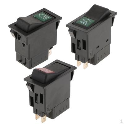 Auto LKW Zug Scheinwerfer Wippschalter Taste 2Pin++1Gang 2Pin