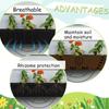 4 Pieces Felt Trough Planter Liner Flower Basket Breathable Hanging Plant for Gardening