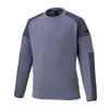 Proof Fleece Crew Training Granite Size 32MCC559 Men's Water-Repellent Wear, Gray, L,