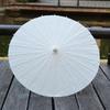 1Pcs 20/30/40/60cm Paper Umbrella Long-handle Colored Painting Supplies Blank DIY Handmade Photography Prop