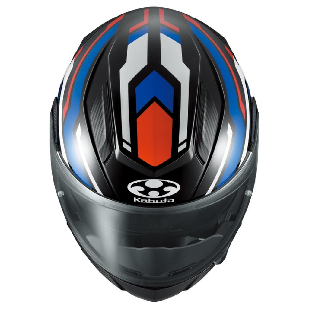 OGK KABUTO RYUKI VESTER Tricolor Motorcycle Size M Helmet, (2123234)