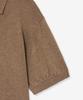 VTWO Cool Washable Polo Knit (Brown)