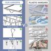 Stainless Steel Windproof Clips Clothespin Laundry Hanger Clothesline Sock Towel Bra Drying Rack Clothes Peg Hook  With 30 Pegs