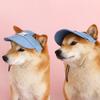 Pet Hat Dog Sun Hat Sunscreen Baseball Cap with Ear Holes for Small Medium Large Dogs Outdoor Sports Cosplay Party Photos