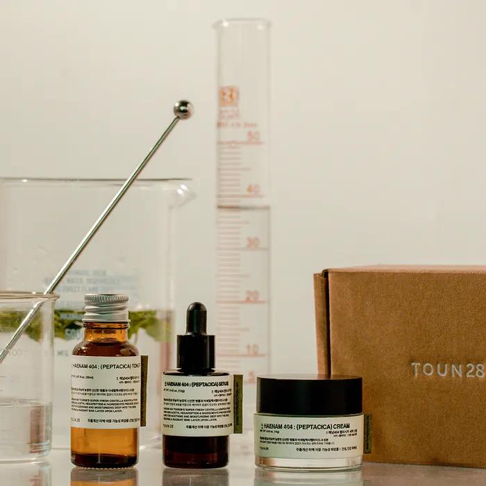 Peptacica Mini 3-piece set (toner + serum + cream)