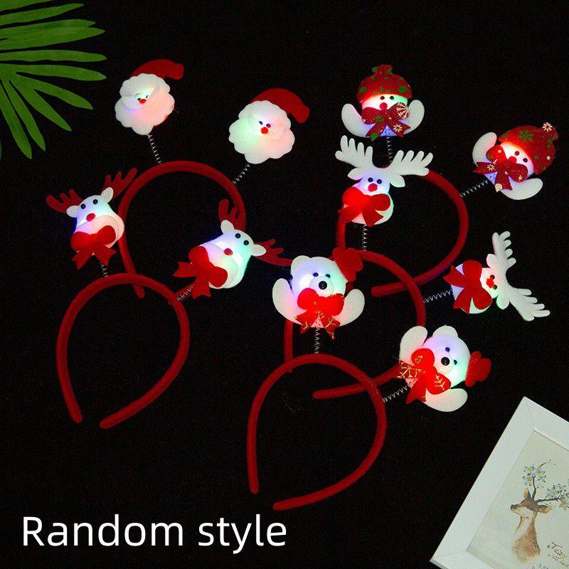 Slap Christmas Bracelets Light Up Wristbands Concert Party Decoration Favors