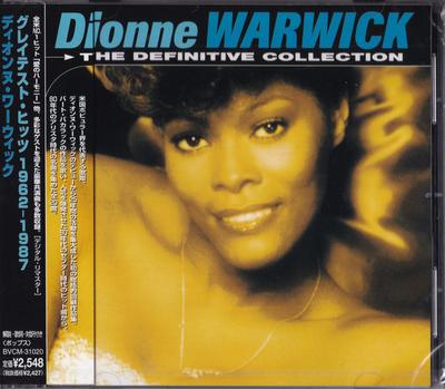 CD DIONNE WARWICK  The Definitive Collection BVCM31020 Arista 1999 Japan Jazz Used